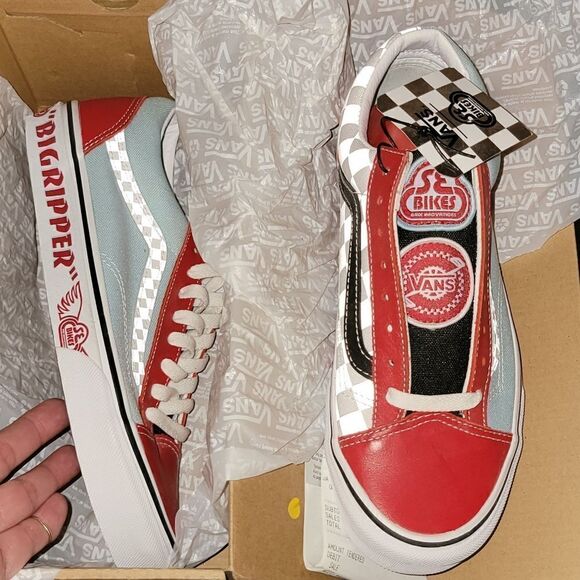 Vans Se Bikes Style 36 Big Ripper Plume Reflective Shoes Men 7.5 New Rare 2021 - Picture 2 of 16